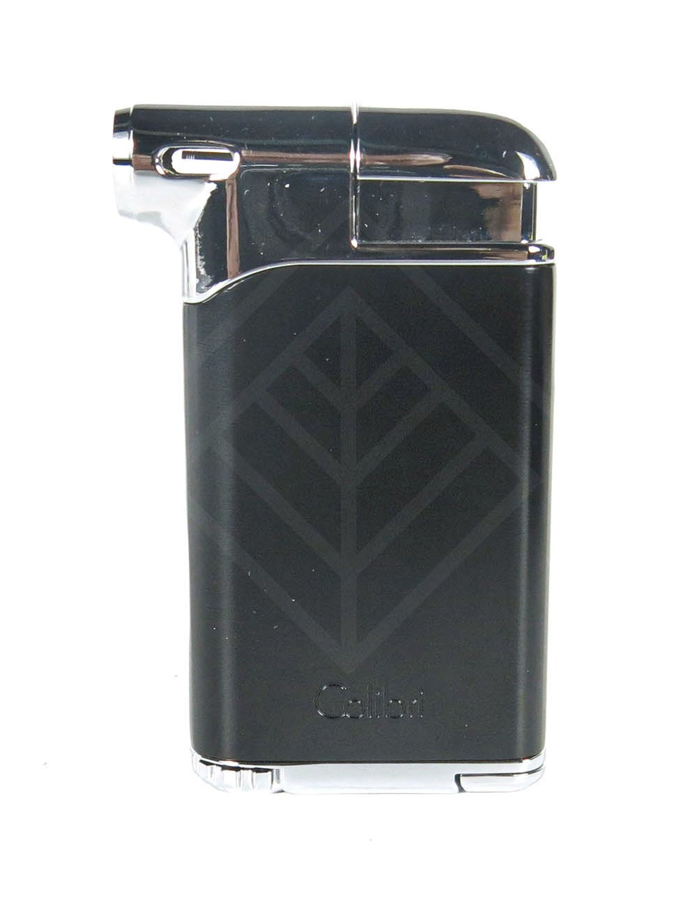 Зажигалка COLIBRI piezo pipe lighter "Pacific II" black/chrome
